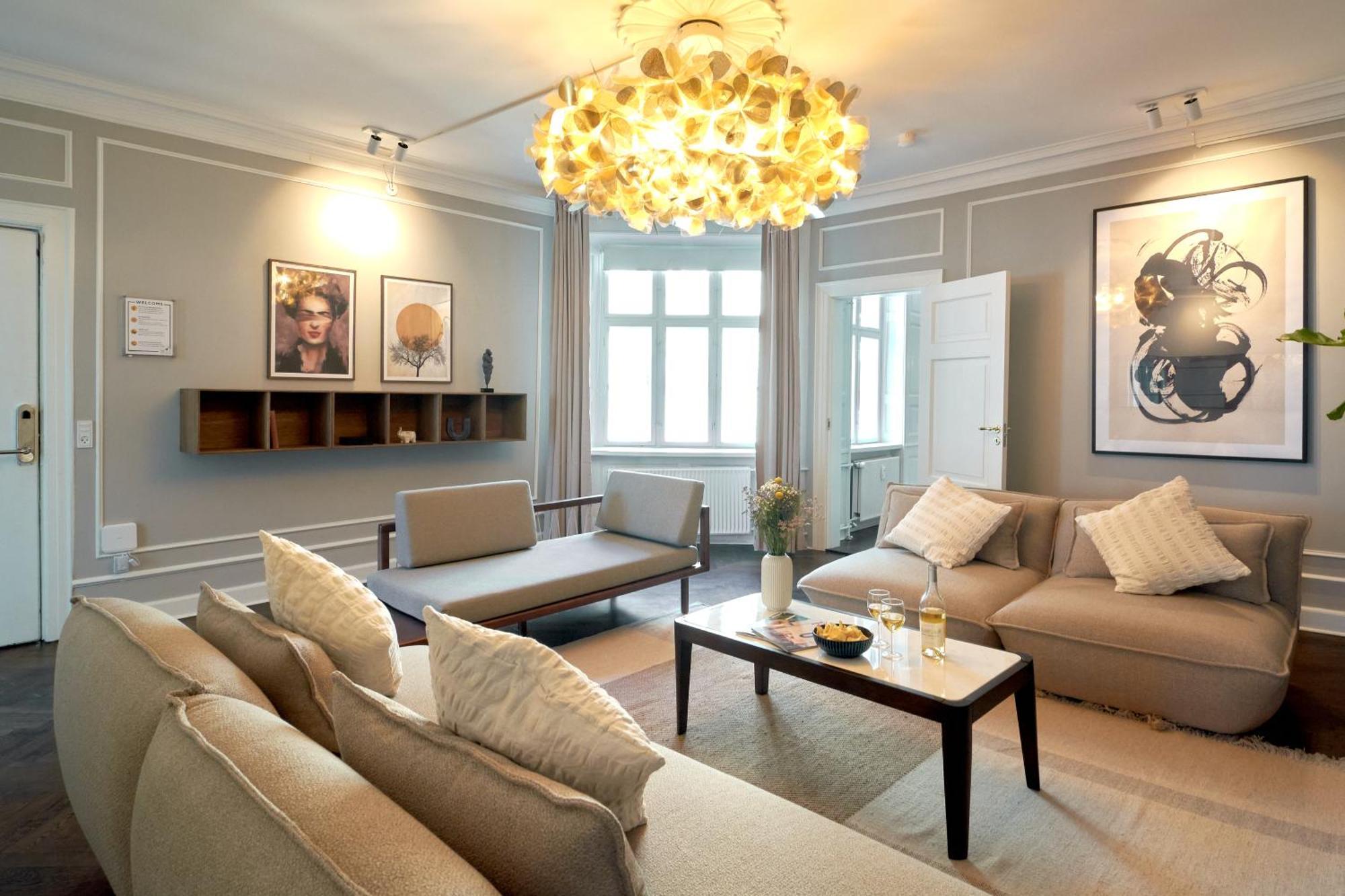 Stylish 4 Bedroom Apartment In Cph City Köpenhamn Exteriör bild