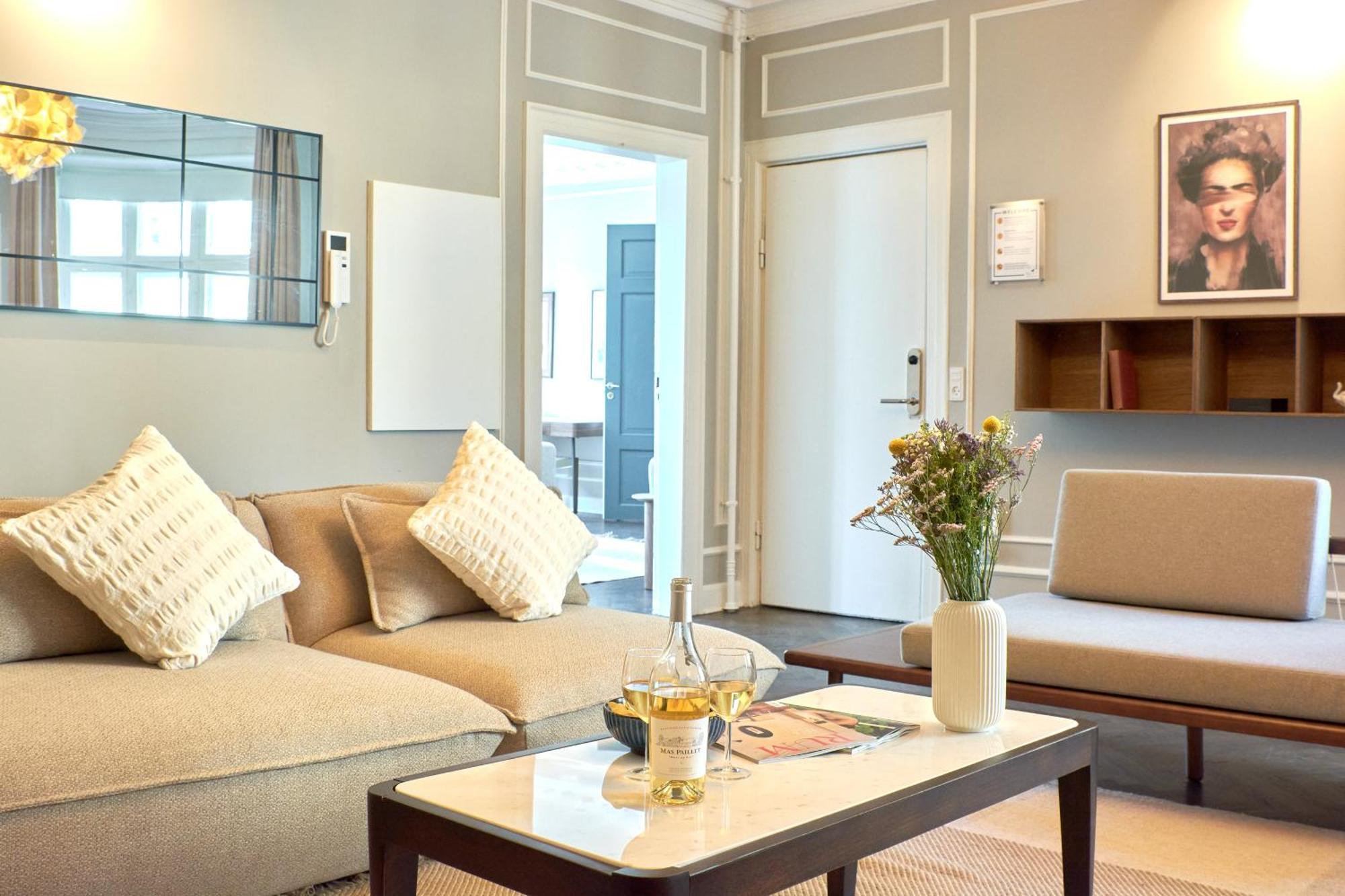 Stylish 4 Bedroom Apartment In Cph City Köpenhamn Exteriör bild
